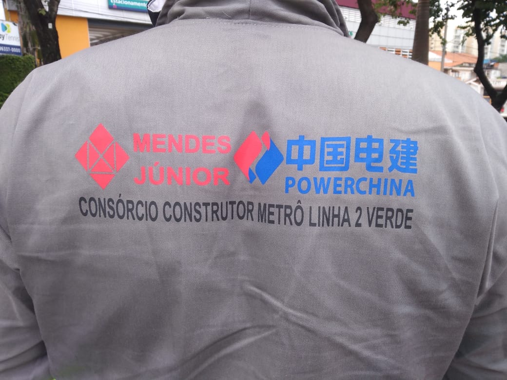 CONSORCIO CONTRUTOR LINHA 2 VERDE VIDA NA OBRA